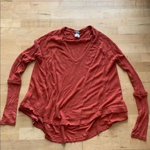 Free People Cozy Shirt